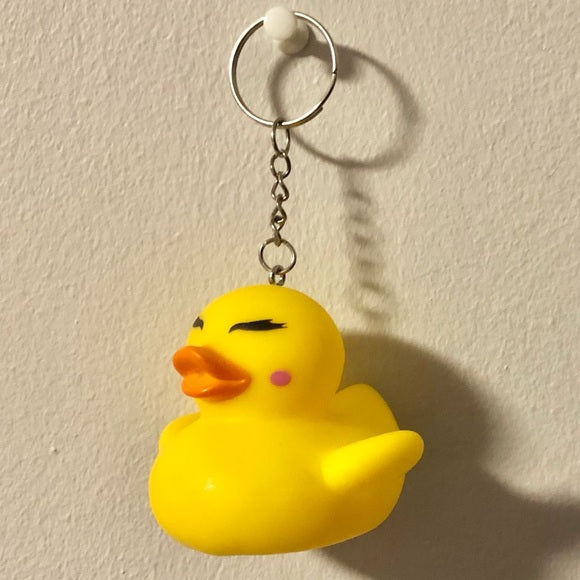 Rubber Duck Keychain