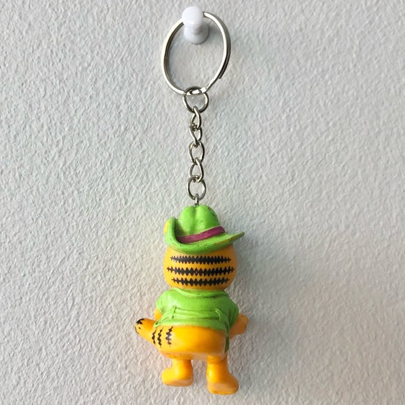 Garfield Sitting Toy Keychain
