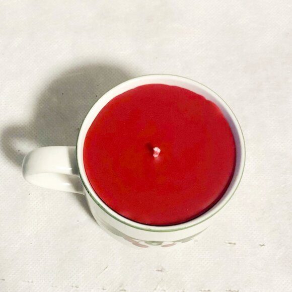 Raspberry Pomegranate Mug Candle