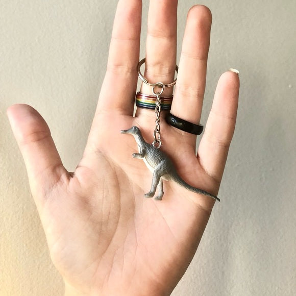 Toy Dinosaur Keychain