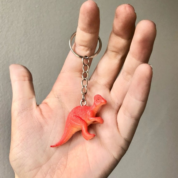 Toy Dinosaur Keychain