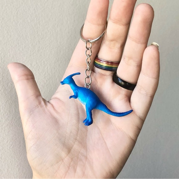 Toy Dinosaur Keychain