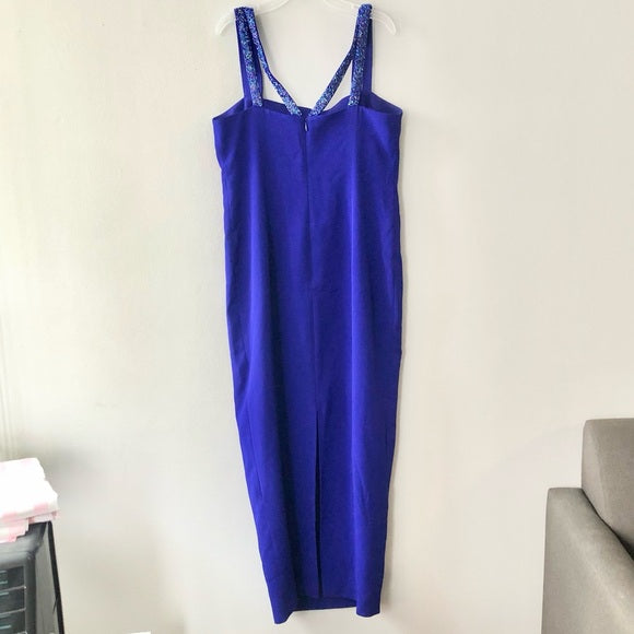 Daymor Couture Cobalt Formal Evening Dress
