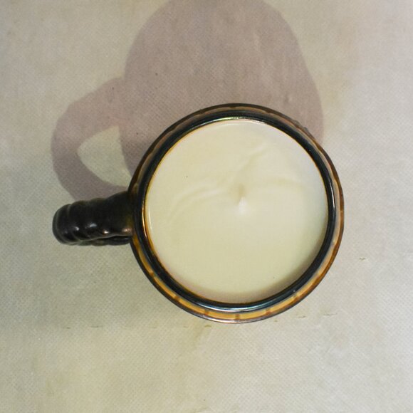 Handmade Beer Keg Soy Wax Mug Candle