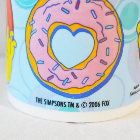 Handmade Homer Simpson Donut Mug Candle