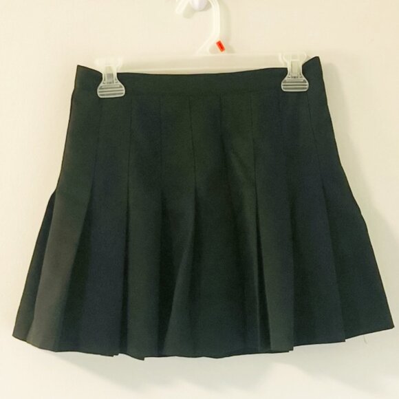 Joyshop Black Pleated Skirt
