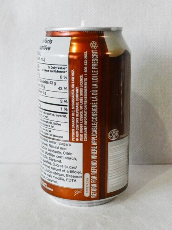 Mug Root Beer Pop Can Candle