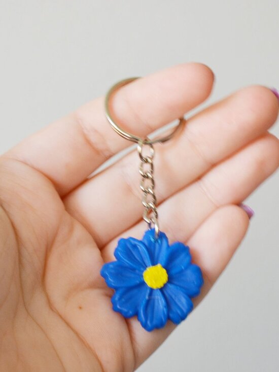 Daisy Keychain