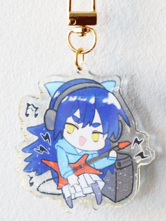 Ryo Yamada Keychain Bocchi the Rock Anime Acrylic Bag Charm