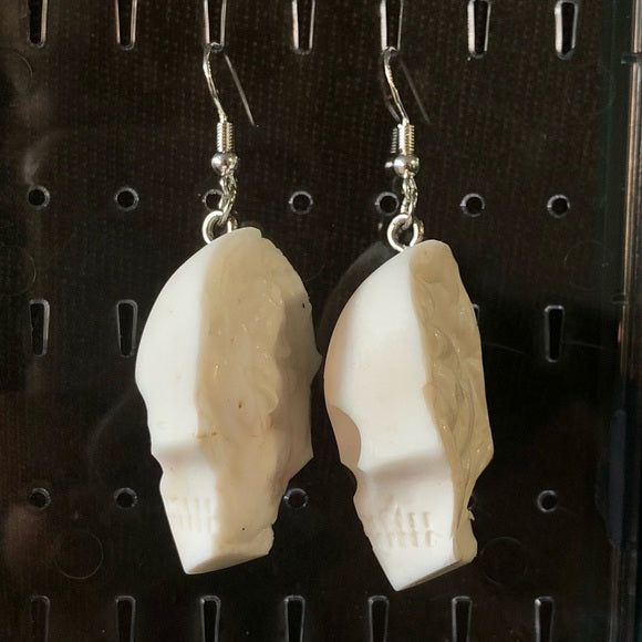Handmade Skull Earrings