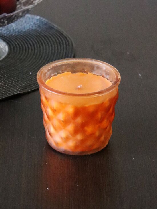 Hand-Poured Pumpkin Spice Scented Fall Holiday Candle