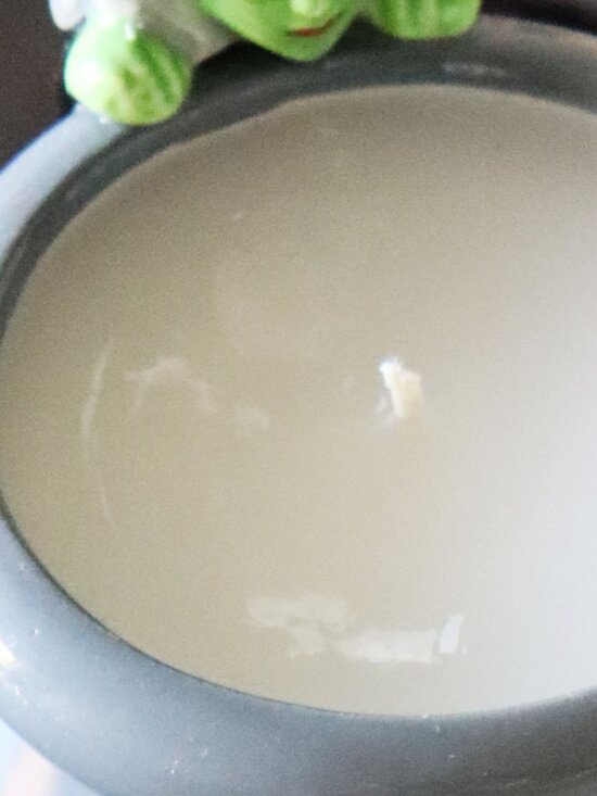 Handmade Witches Brew Unscented Mug Candle