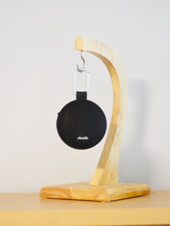 Water Resistant Acoustix Bluetooth Speaker with Charging Cable